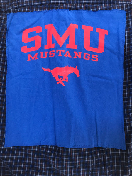 SMU MEDIUM  T-shirt backed flannel